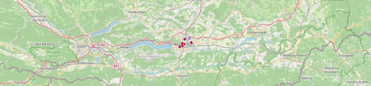 Karte: Unterrichtsstandorte — Farchern