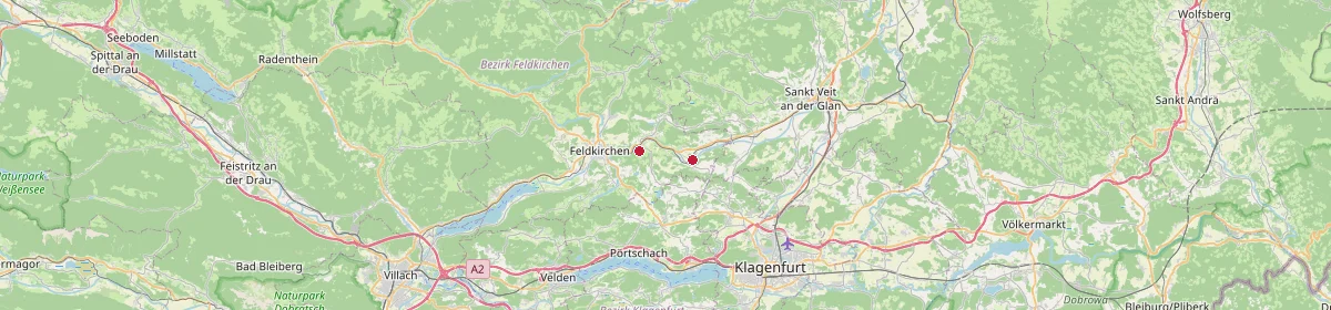 Karte: Unterrichtsstandorte — Feldkirchen