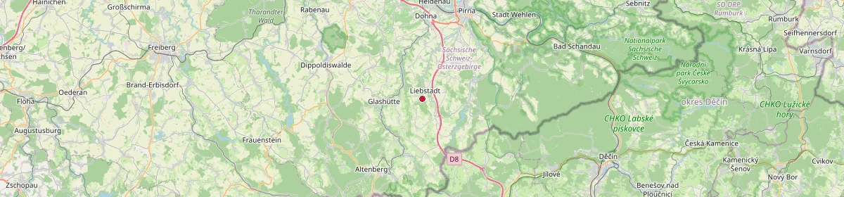 Karte: Unterrichtsstandorte — Liebstadt
