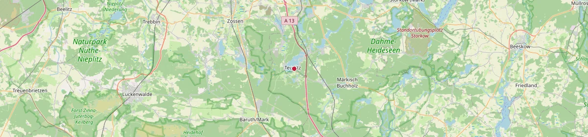 Karte: Unterrichtsstandorte — Schwerin