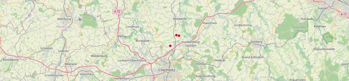 Karte: Unterrichtsstandorte — Lichtenau