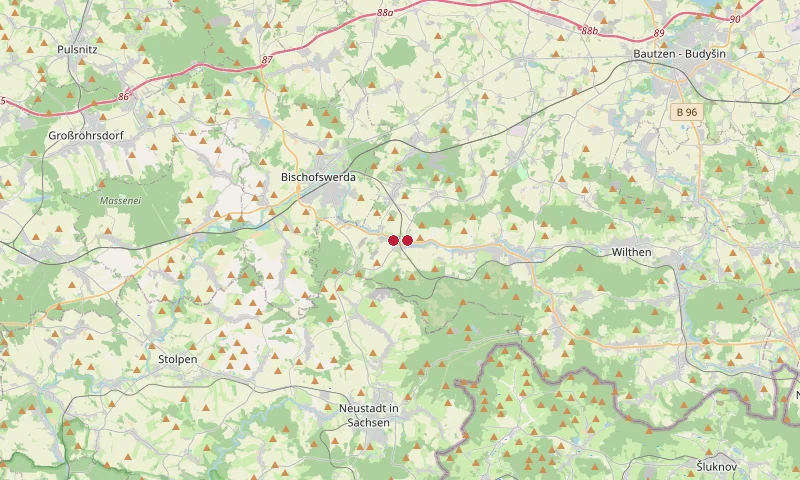 Karte: Unterrichtsstandorte in Schmölln-Putzkau