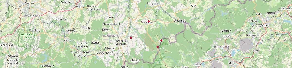 Karte: Unterrichtsstandorte — Marienberg