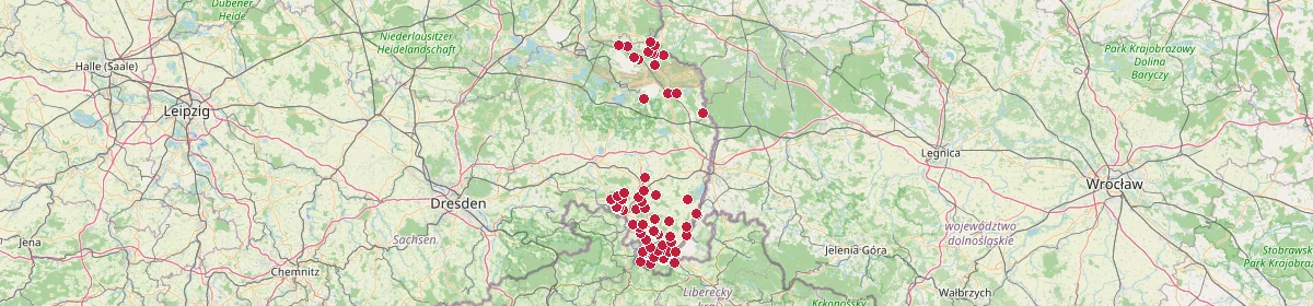 Karte: Unterrichtsstandorte — Görlitz