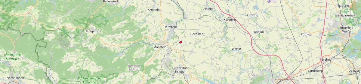 Karte: Unterrichtsstandorte — Benndorf