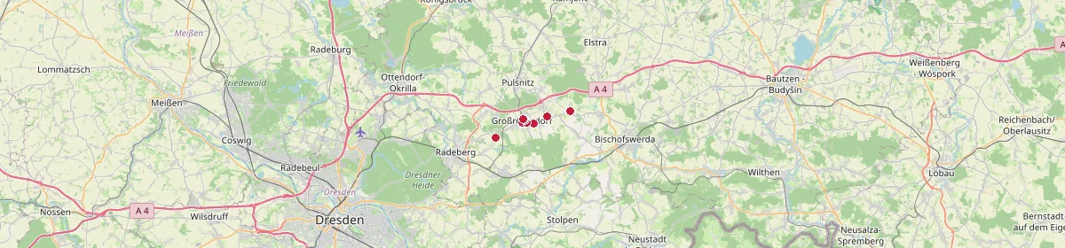 Karte: Unterrichtsstandorte — Großröhrsdorf