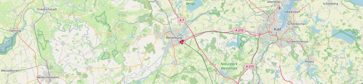 Karte: Unterrichtsstandorte — Osterrönfeld