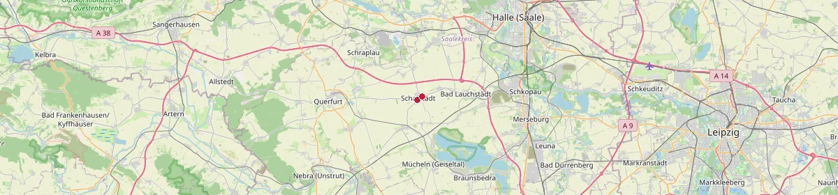 Karte: Unterrichtsstandorte — Goethestadt Bad Lauchstädt