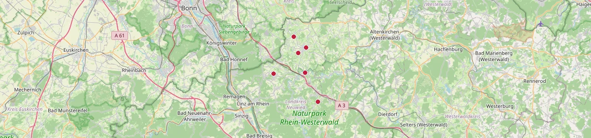 Karte: Unterrichtsstandorte — Neuwied