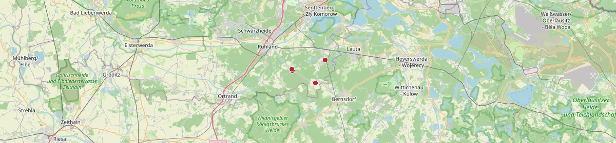 Karte: Unterrichtsstandorte — Frauendorf