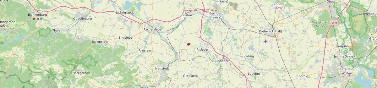 Karte: Unterrichtsstandorte — Giersleben