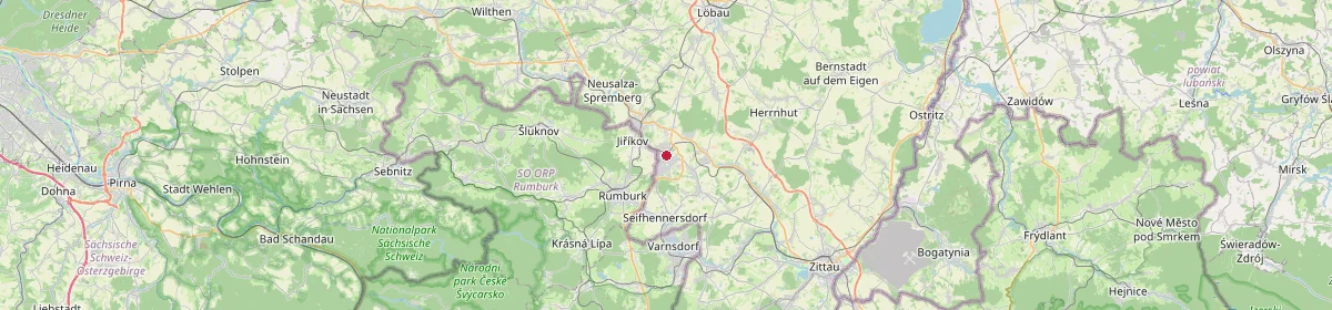 Karte: Unterrichtsstandorte — Ebersbach-Neugersdorf