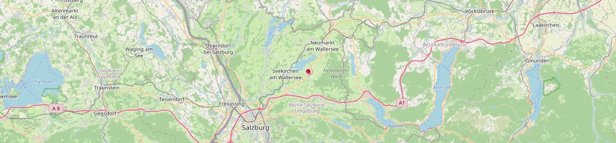 Karte: Unterrichtsstandorte — Eugendorf