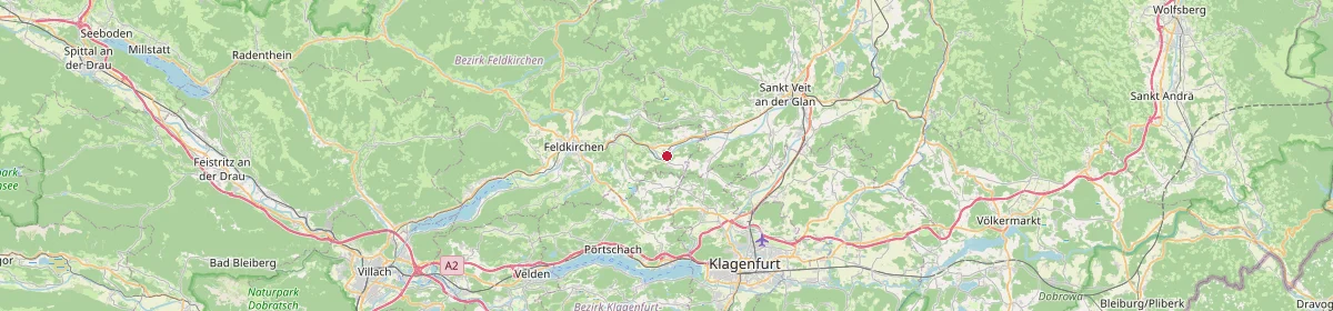 Karte: Unterrichtsstandorte — Glanegg