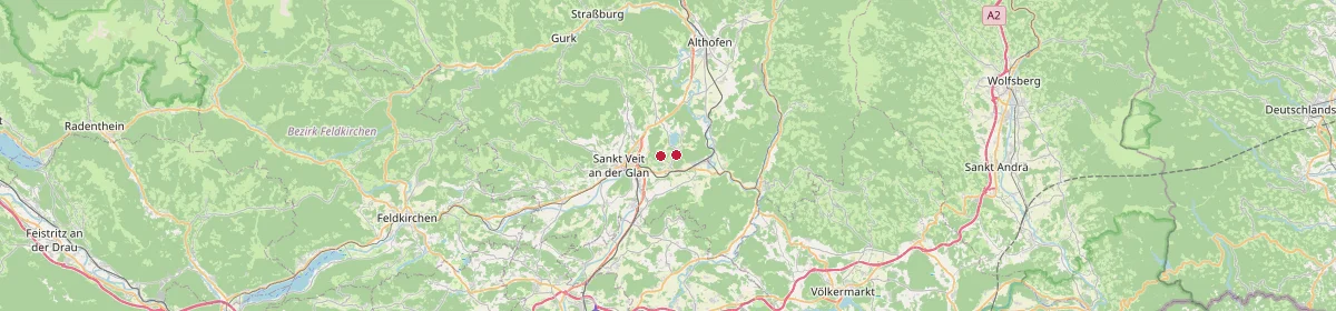 Karte: Unterrichtsstandorte — St. Georgen am Längsee