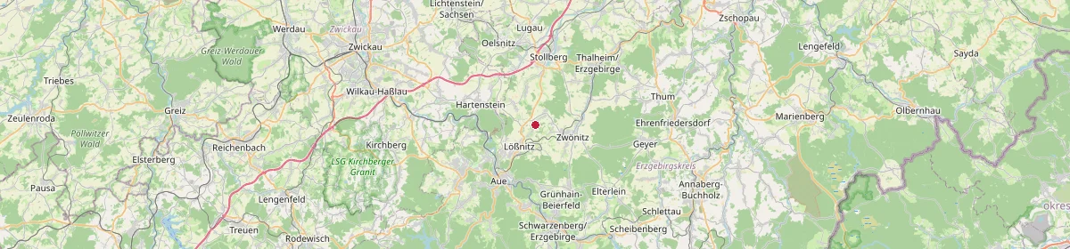Karte: Unterrichtsstandorte — Lößnitz