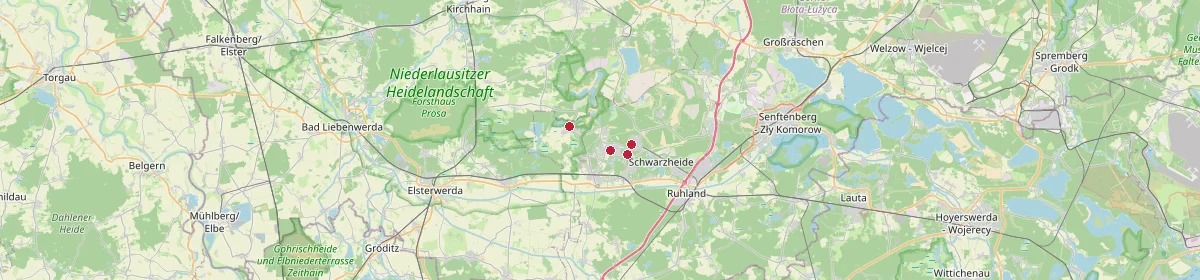Karte: Unterrichtsstandorte — Lauchhammer