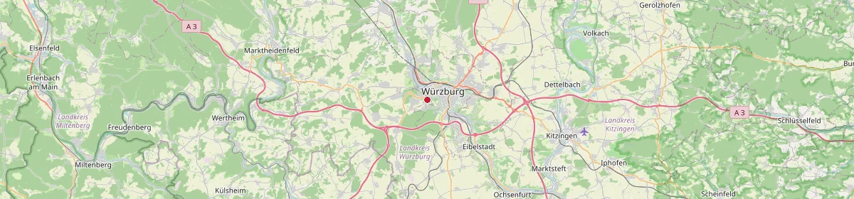 Karte: Unterrichtsstandorte — Höchberg