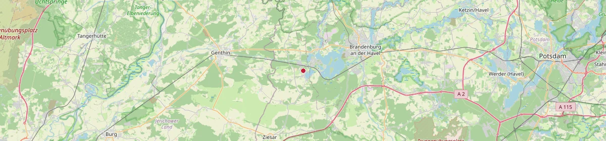 Karte: Unterrichtsstandorte — Bensdorf