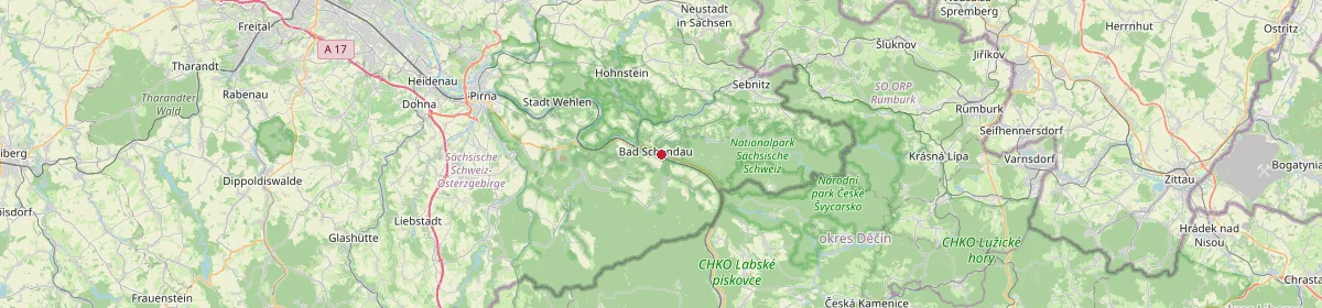 Karte: Unterrichtsstandorte — Rathmannsdorf
