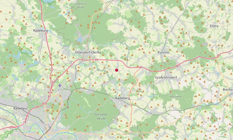 Karte: Unterrichtsstandorte in Wachau