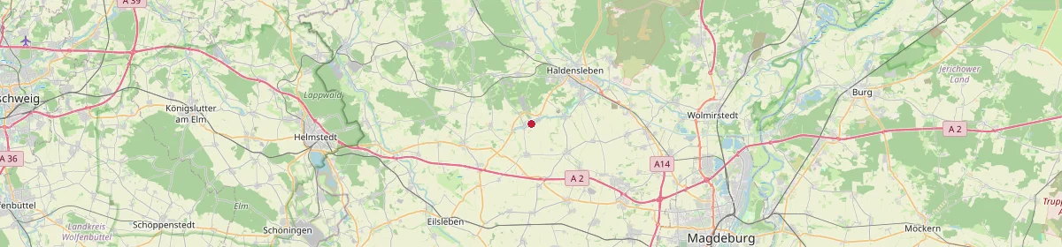 Karte: Unterrichtsstandorte — Altenhausen