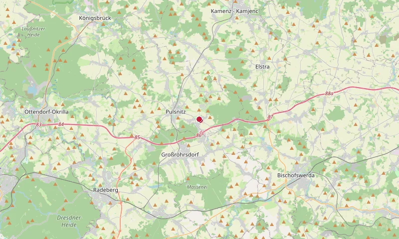 Karte: Unterrichtsstandorte in Ohorn