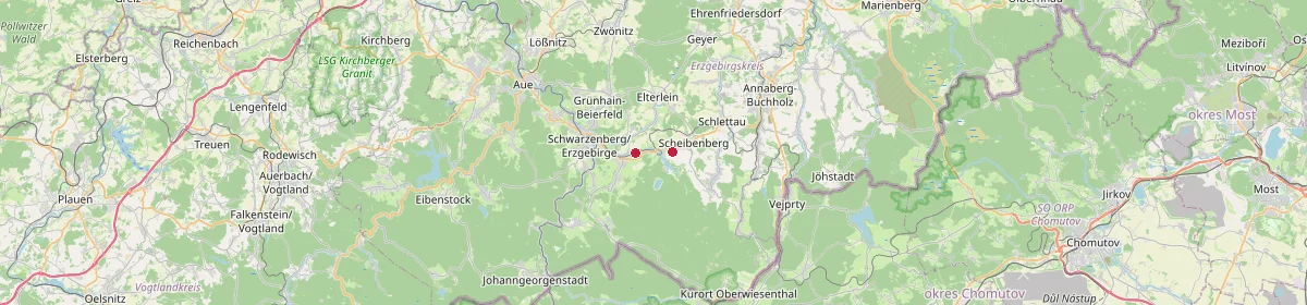 Karte: Unterrichtsstandorte — Raschau-Markersbach