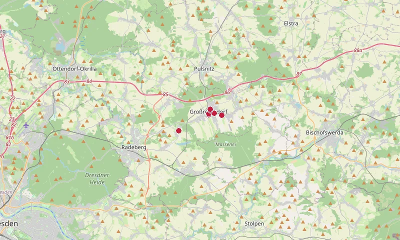 Karte: Unterrichtsstandorte in Großröhrsdorf