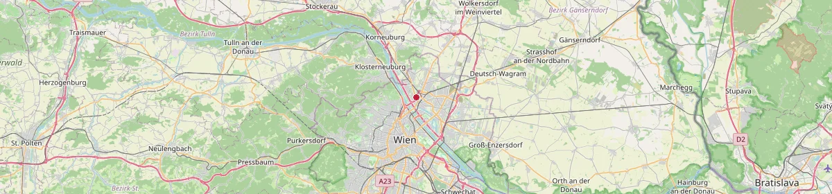 Karte: Unterrichtsstandorte — Langenzersdorf