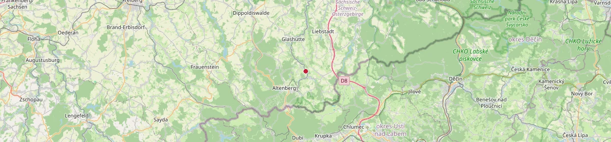 Karte: Unterrichtsstandorte — Altenberg
