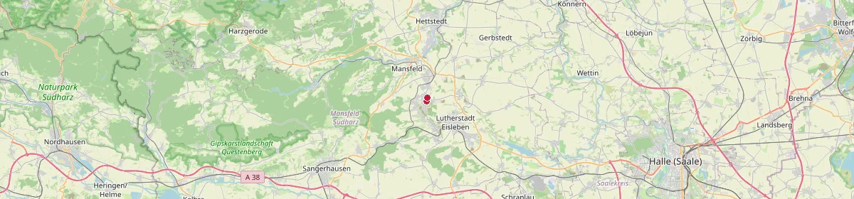 Karte: Unterrichtsstandorte — Helbra