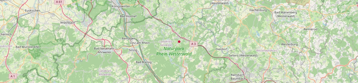 Karte: Unterrichtsstandorte — Breitscheid