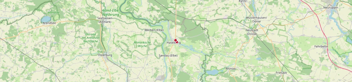 Karte: Unterrichtsstandorte — Stendal