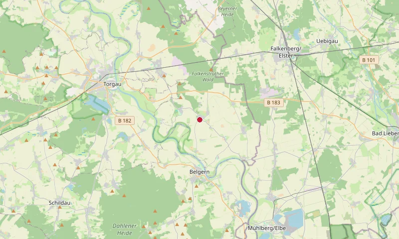 Karte: Unterrichtsstandorte in Arzberg