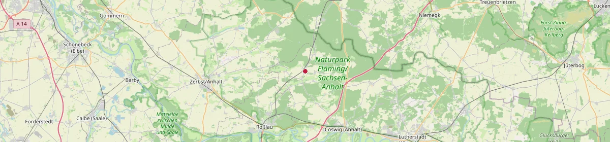 Karte: Unterrichtsstandorte — Coswig (Anhalt)