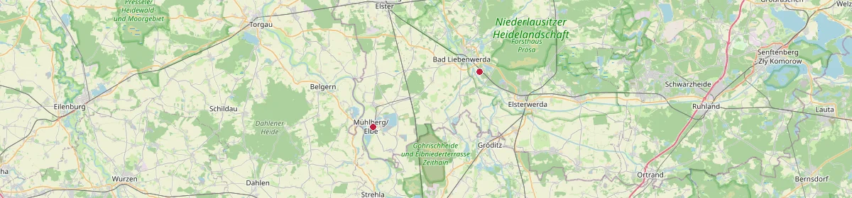 Karte: Unterrichtsstandorte — Bad Liebenwerda