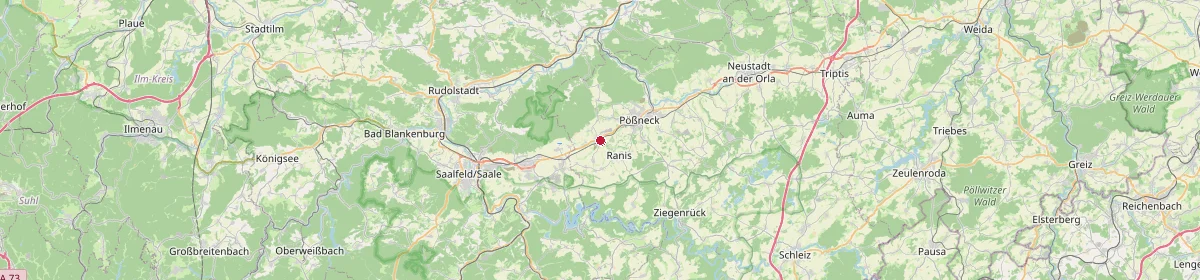Karte: Unterrichtsstandorte — Krölpa