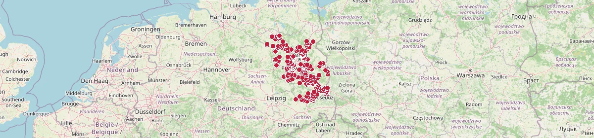 Karte: Unterrichtsstandorte — Brandenburg