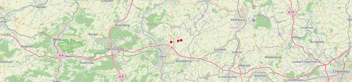 Karte: Unterrichtsstandorte — Bethenhausen