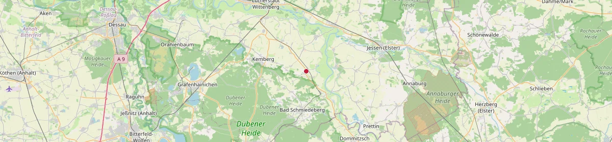 Karte: Unterrichtsstandorte — Bad Schmiedeberg
