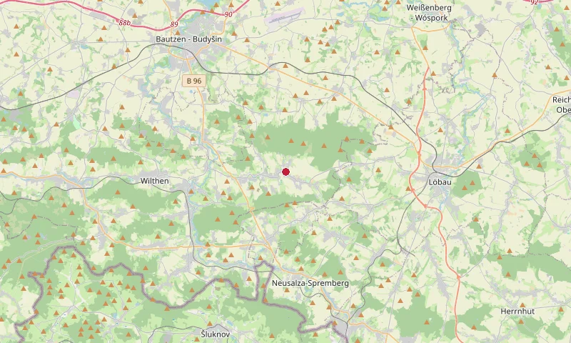 Karte: Unterrichtsstandorte in Cunewalde