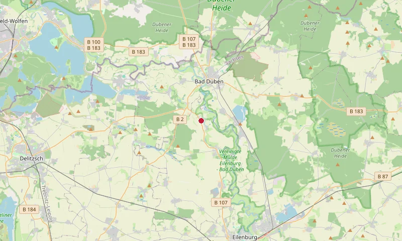 Karte: Unterrichtsstandorte in Zschepplin OT Nieder-Glaucha