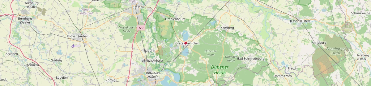 Karte: Unterrichtsstandorte — Gräfenhainichen