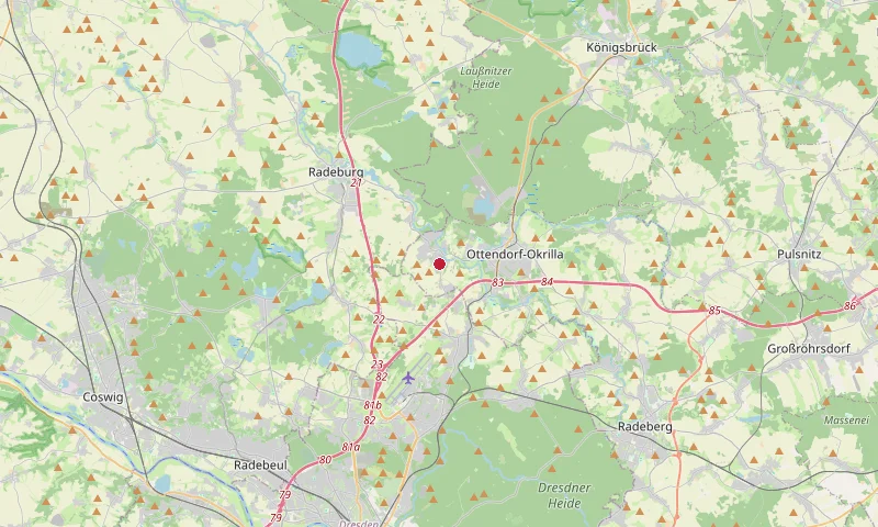 Karte: Unterrichtsstandorte in Medingen