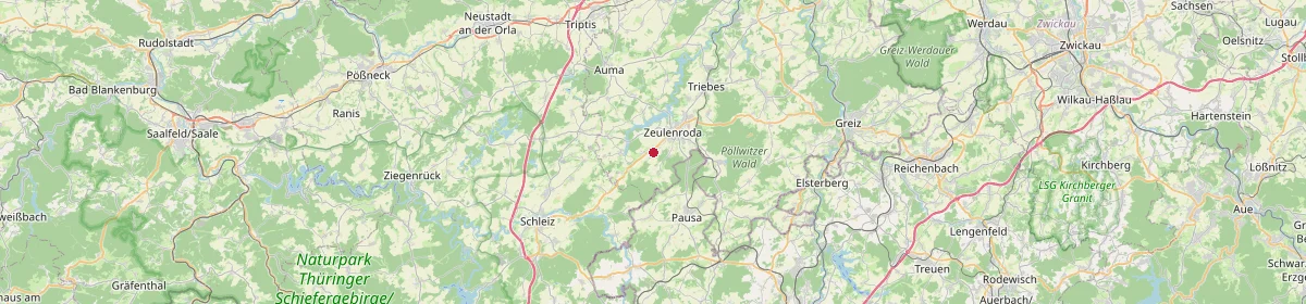 Karte: Unterrichtsstandorte — Langenwolschendorf