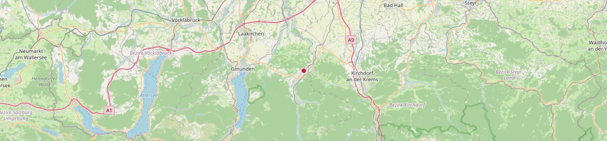 Karte: Unterrichtsstandorte — Grünau im Almtal