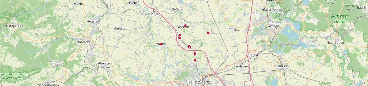 Karte: Unterrichtsstandorte — Petersberg