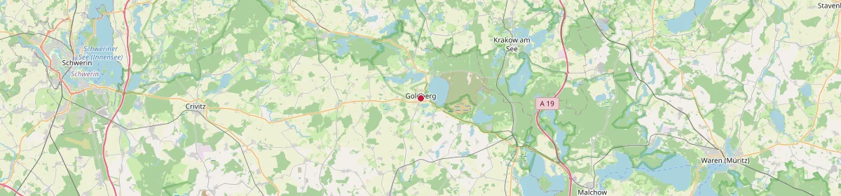 Karte: Unterrichtsstandorte — Dobbertin