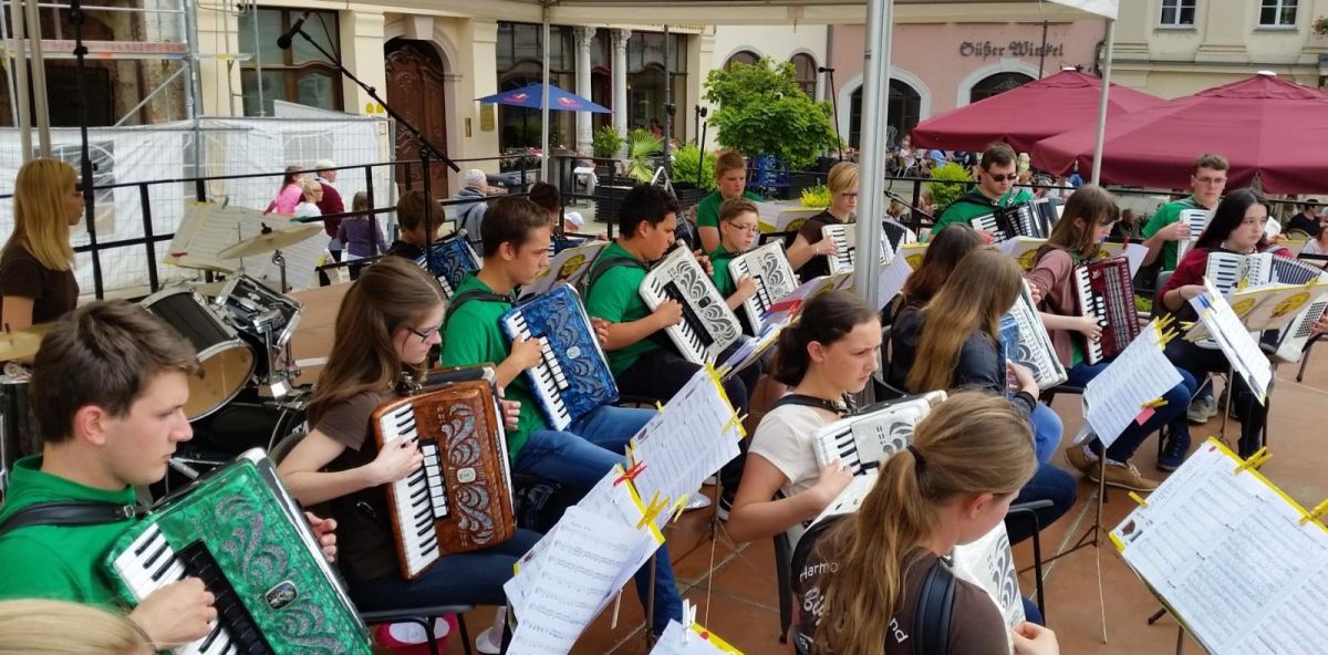 Zum 3. Mal spielen wir am 21. Juni zur Fete de la musique in Gera